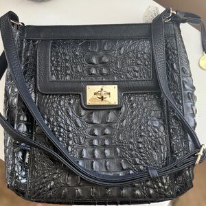 RARE Authentic BRAHMIN Black Women's Crossbody Bag